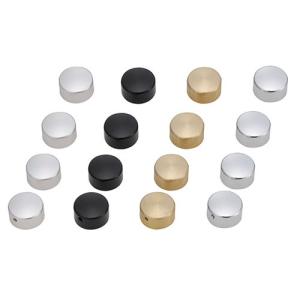 KIJIMA バイク ボルトカバー HD-05911 ビレットヘッドボルトカバー アルミ/シルバー シルバー