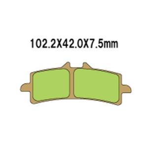 【未使用】ベスラ　ブレーキパッドZD-9031CT トライアンフ　デイトナ765 未使用】ベスラ ブレーキパッドZD-9031CT トライアンフ デイトナ