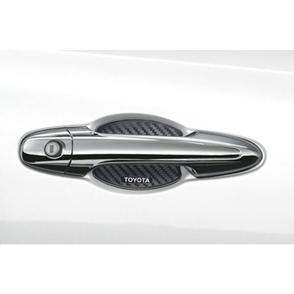 HILUX ハイラックス トヨタ 海外 純正 ドアハンドルカバー カーボン調 海外純正 輸出仕様 T...