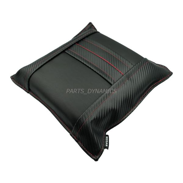 日産 NISSAN 海外 純正 クッションブランケット ブラック カーボン柄 NISSAN GENU...