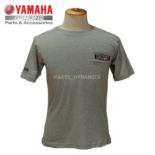 XSR155 海外 ヤマハ純正 Tシャツ T-SHIRTS グレー YAMAHA GENUNE AC...