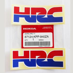 ホンダ純正 HRC ステッカー 2枚セット 縦 3.8cm x 横 11cm HONDA GENUINE PARTS クリックポスト送付