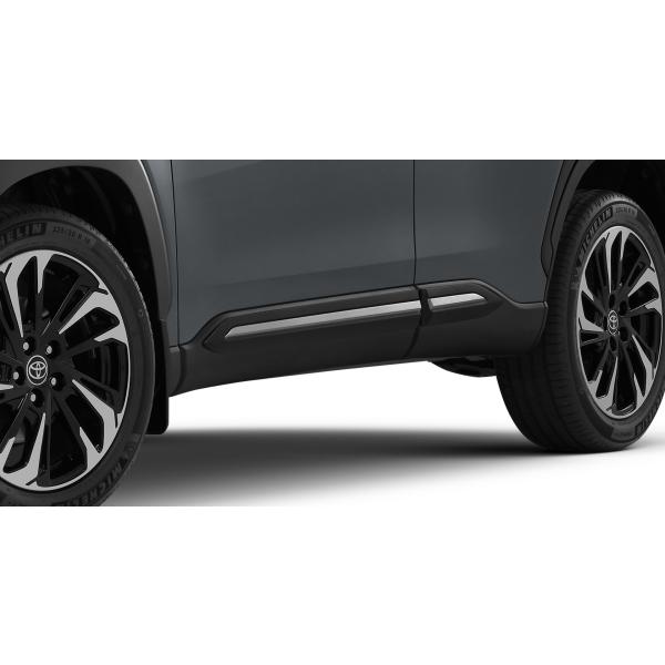 カローラクロス トヨタ純正 ドア サイドモール グレー 輸出仕様 COROLLA CROSS TOY...
