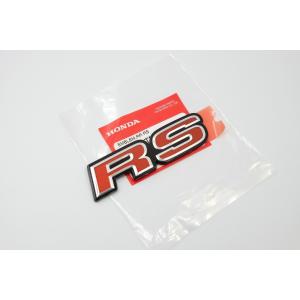 RS エンブレム 縦 2.7cm x 横 10.3cm 海外 ホンダ 純正 輸出仕様 HONDA G...