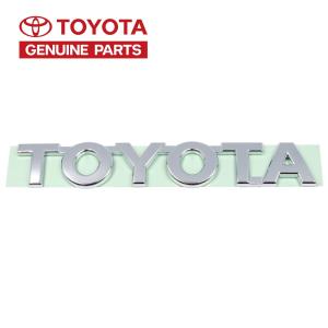 トヨタ 純正 TOYOTA エンブレム 縦 2.6cm x 横 16cm 輸出仕様 海外 TOYOTA GENUINE PARTS クリックポスト送付