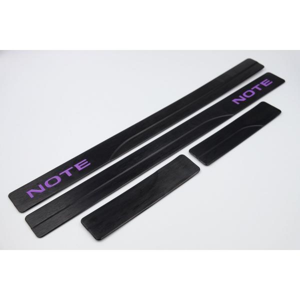 日産 純正 NOTE ノート サイドステップガーニッシュ キッキング スカッフプレート NISSAN...