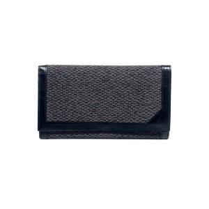 YVES SAINT LAURENT イヴ・サンローラン 長財布 ヴィンテージ 80年代 ガマ口 キャンバス