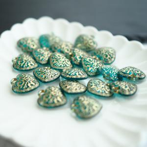 1円祭り☆1人3種類まで☆】手染めビーズ パーツ まとめ売り 大容量 20