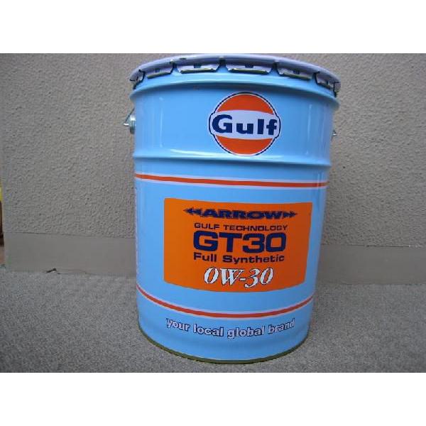 Gulf ARROW（ガルフ アロー）GT30 0W-30 / 0W30 20L缶 ペール缶 Gul...