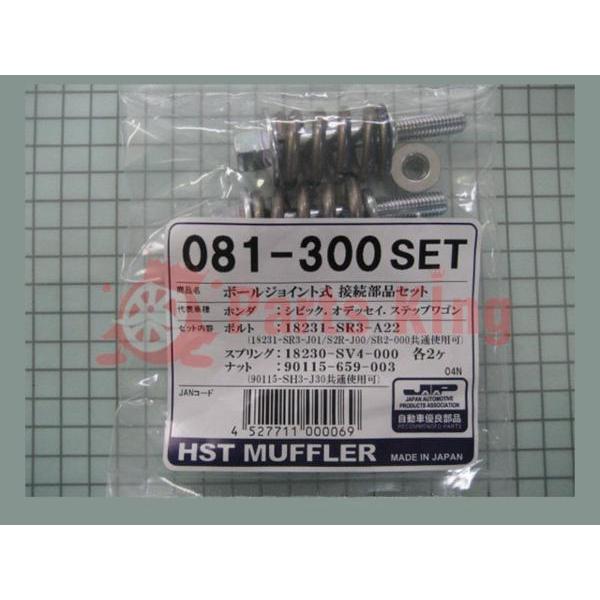 ボールジョイント式接続部品セット 081-300SET HST 081-300SET