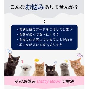 Catty Bowl フードボウル 食べやすい...の詳細画像1