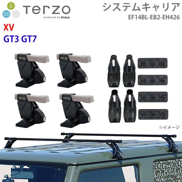 XV GT3 GT7 一台分 EF14BL EB2 EH426 TERZO システムキャリア  フッ...