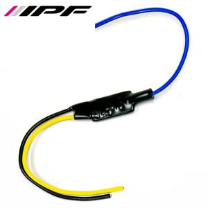 IPF H3 フォグランプ 12V専用 100W イエローレンズ メッキボディ 9M11