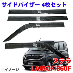 ムーブキャンバス LA850S LA860S サイドバイザー ドアバイザー VA