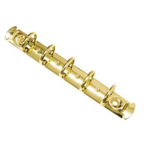 ネジ式システムバインダー金具 6穴タイプ ニッケル 長さ13cm 1ヶ