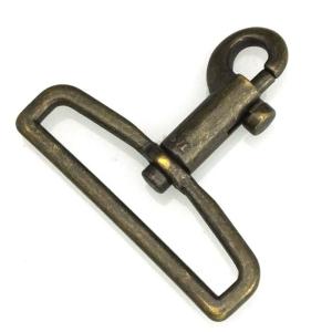 50mm テッポウナスカン小 ニッケル 1コ : パーツラボ小さい金具パーツ