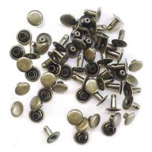 中カシメ 片面並足 アンティーク10コ入