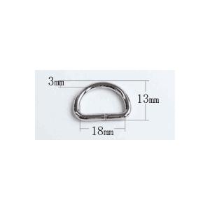 18mm Dカン3×18 アンティーク 6コ入の詳細画像1