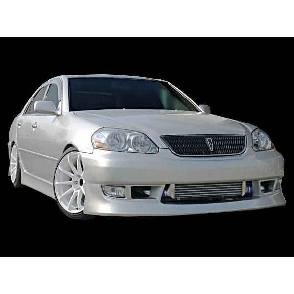 マークII GX110 JZX110 サイドステップ 前期 エアロ FRP 未塗装 社外品 左右セッ...