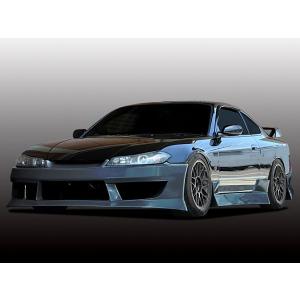 シルビア S15 フロントバンパー エアロ FRP 未塗装 社外品 SILVIA 日産