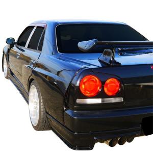 R34 スカイライン GT-R 純正 デザイン リヤウイング カーボン carbon