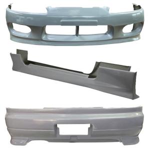 シルビア S15 リアバンパー エアロ FRP 未塗装 社外品 SILVIA 日産