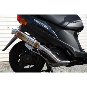 BURIAL GPトルネード マフラーNT（ブラックカーボン）/アドレスV125S