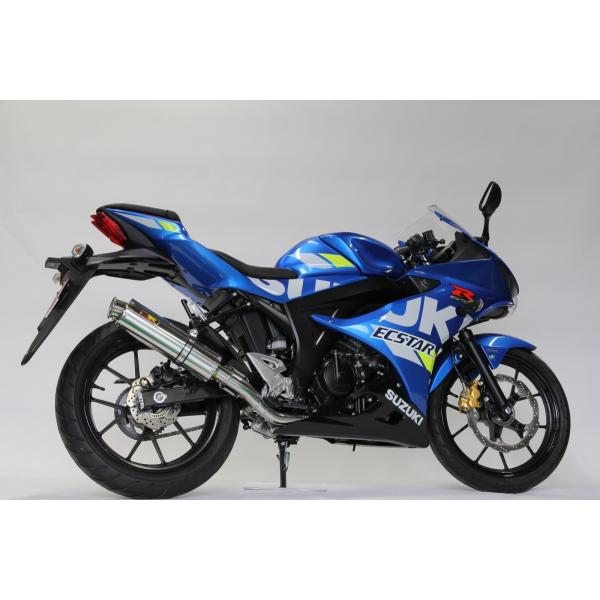 リアライズマフラー 346-009-00 22Racing SUS  スズキ GSX-R125