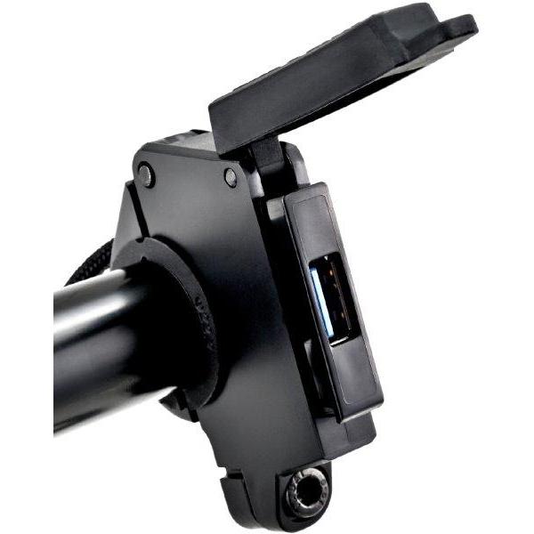 41372 デイトナ Daytona バイク専用 スレンダー USB電源 USB-A 急速充電 QC...