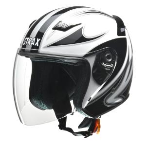 LEAD リード工業 STRAX SJ-9 ジェットヘルメット SG・PSC（全排気量対応）ホワイト （M・L・LL サイズをお選び下さい）｜partsline24