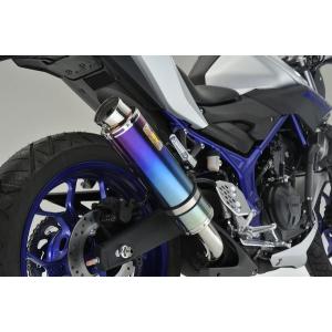 リアライズマフラーYZF-R25/YZF-R3 チタン スラッシュエンド