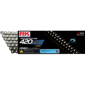 アールケー・ジャパン RKチェーン 420MRU-110 ED.BLACK ブラック（BL420MR...