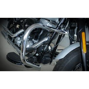 DIMOTIVエンジンガード クロムメッキ CROSS BONES ハーレー クロス