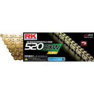 アールケー・ジャパン RKチェ−ン GV520RXW-110 ED.GOLD ゴールド