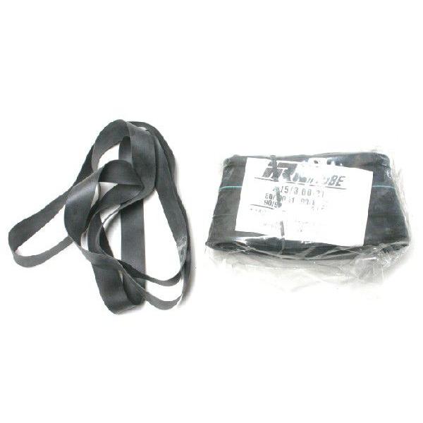 IRCチューブ+リムバンド 2.75-21 300-21 CRM250 XLR200R SL230