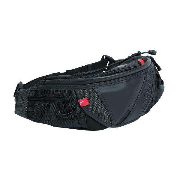 ★KUSHITANI クシタニ K-3600 WAIST BAG ウエストバッグ ブラック 3.0L