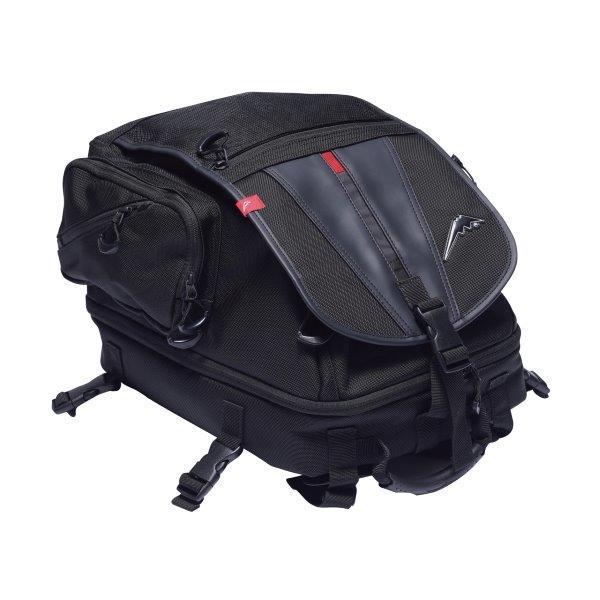 KUSHITANI クシタニ K-3607 REAR BAG リアバッグ ブラック 25-33.5L