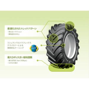 ミシュラン トラクタータイヤ VF 710/6...の詳細画像2