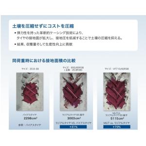 ミシュラン トラクタータイヤ 710/70R3...の詳細画像3