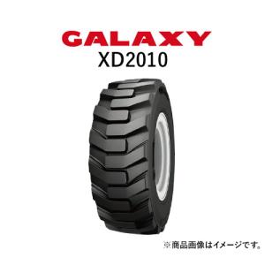 ギャラクシー(GALAXY)　スキッドステア/ミニショベル用タイヤ　XD2010　10-16.5　PR8　TL　2本セット｜partsman