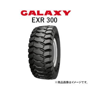 ギャラクシー(GALAXY)　ホイールローダー用タイヤ　EXR 300　23.5-25　PR20　TL　2本セット｜partsman