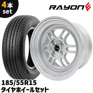 タイヤホイール 4本セット Rayone Racing 6021 15インチ 7J +35 4H