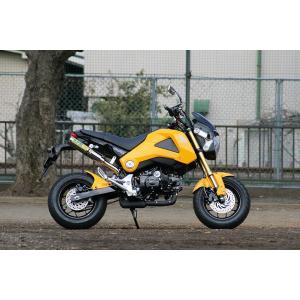 T-TECH HRC GROM4用 レーシングスリップオンマフラー : jubet-store