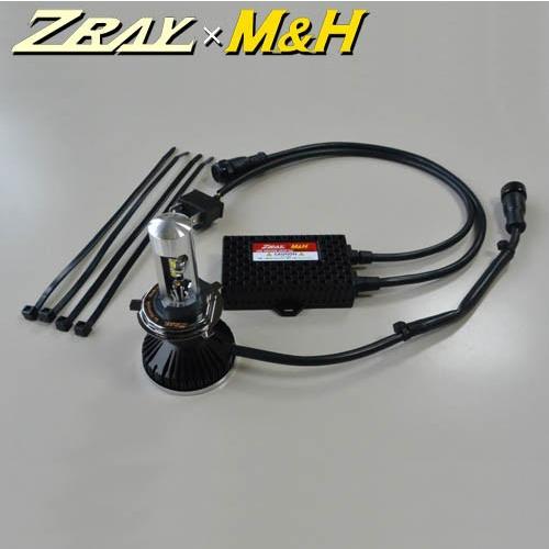 ZRAY x M&amp;H ２輪車用H4/H1互換 LEDヘッドライトバルブ（ZM1631-65）