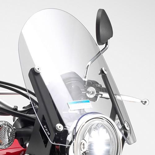 ワイズギア YAMAHA SCR950用クリックリリースウインドシールド（Q5KYSK108R02）