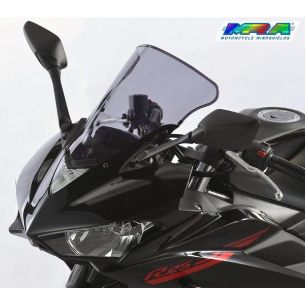 MRA YAMAHA YZF-R25/YZF-R3 (15-) レーシングスクリーン（クリアー・スモ...