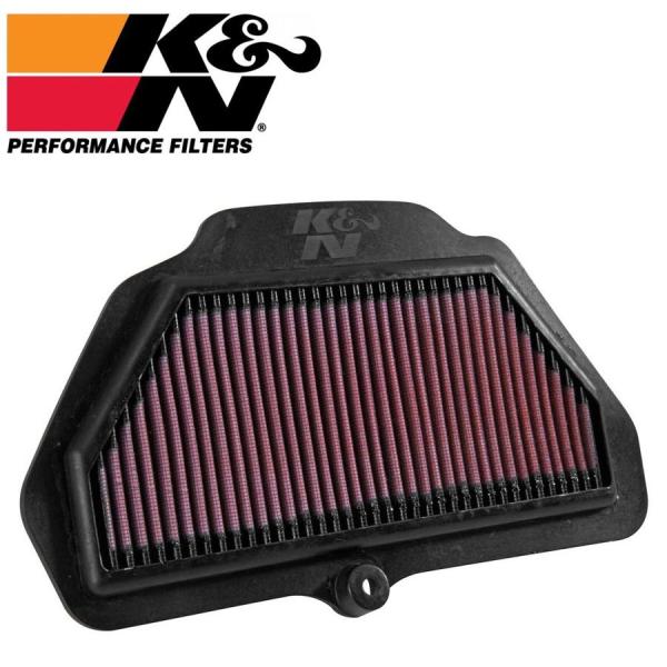 K&amp;N Ninja ZX-10R/RR（'16-'18） リプレイスメントエアフィルター KA-10...