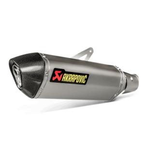 AKRAPOVIC（アクラポビッチ） スリップオンエキゾーストシステム BLACK