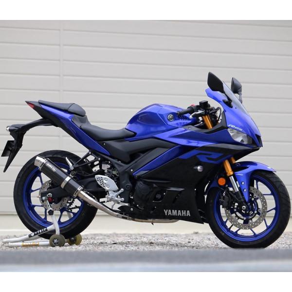 WR'S YAMAHA YZF-R25 ラウンド・フルエキゾーストマフラー（カーボン） SC2255...