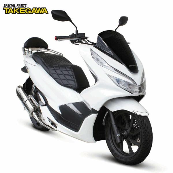 スペシャルパーツ武川 HONDA PCX/ADV150/ADV160 クッションシートカバー（ダイヤ...